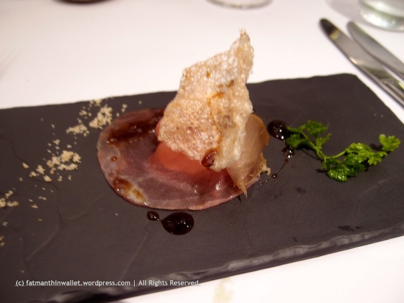 tuna and foie gras  @ Sage - fatmanthinwallet.wordpress.com